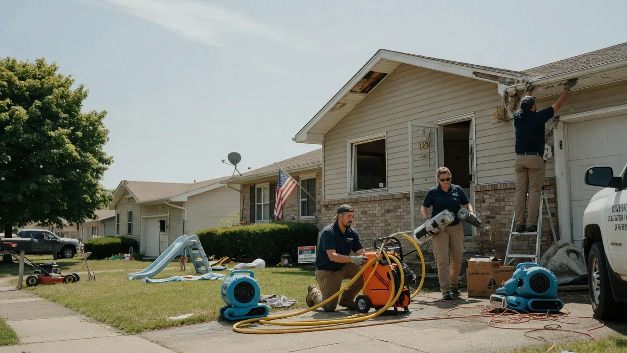 Water Damage Restoration in New Paris, PA near me
